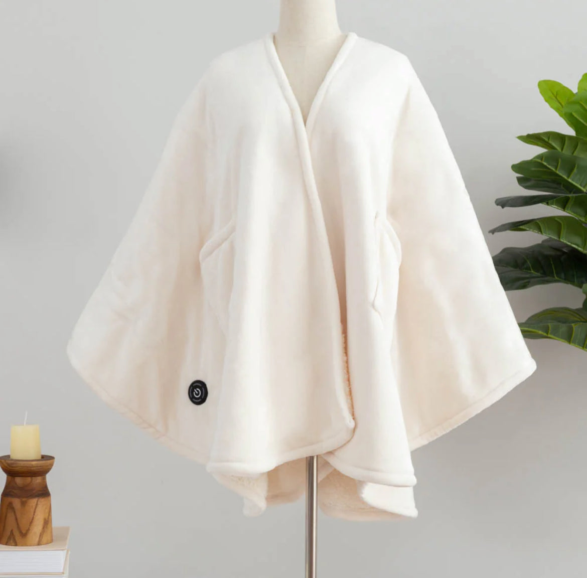 Berkshire Blanket Heated Sherpa Wearable Throw