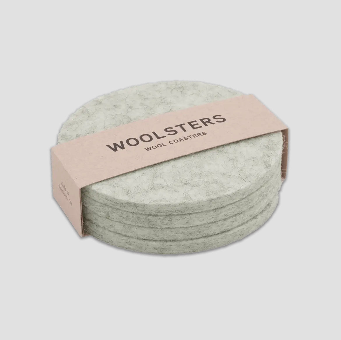 Merino Wool Coasters by Woolly Made