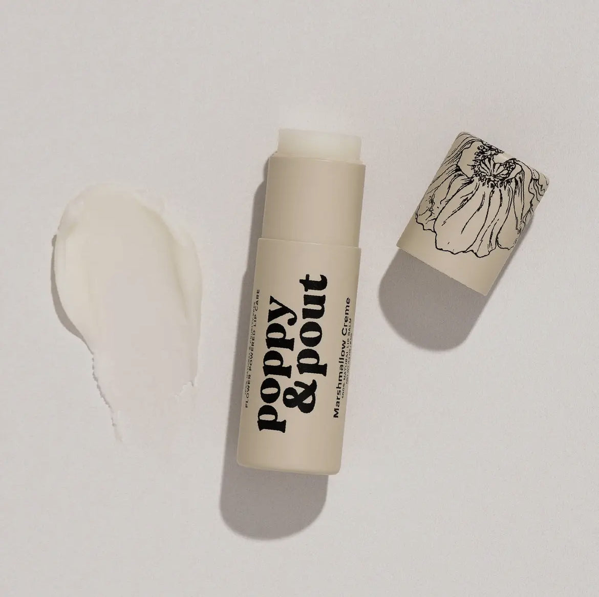 Marshmallow Creme Lip Balm by Poppy & Pout