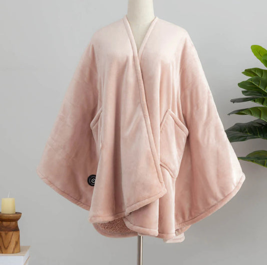 Berkshire Blanket Heated Sherpa Wearable Throw