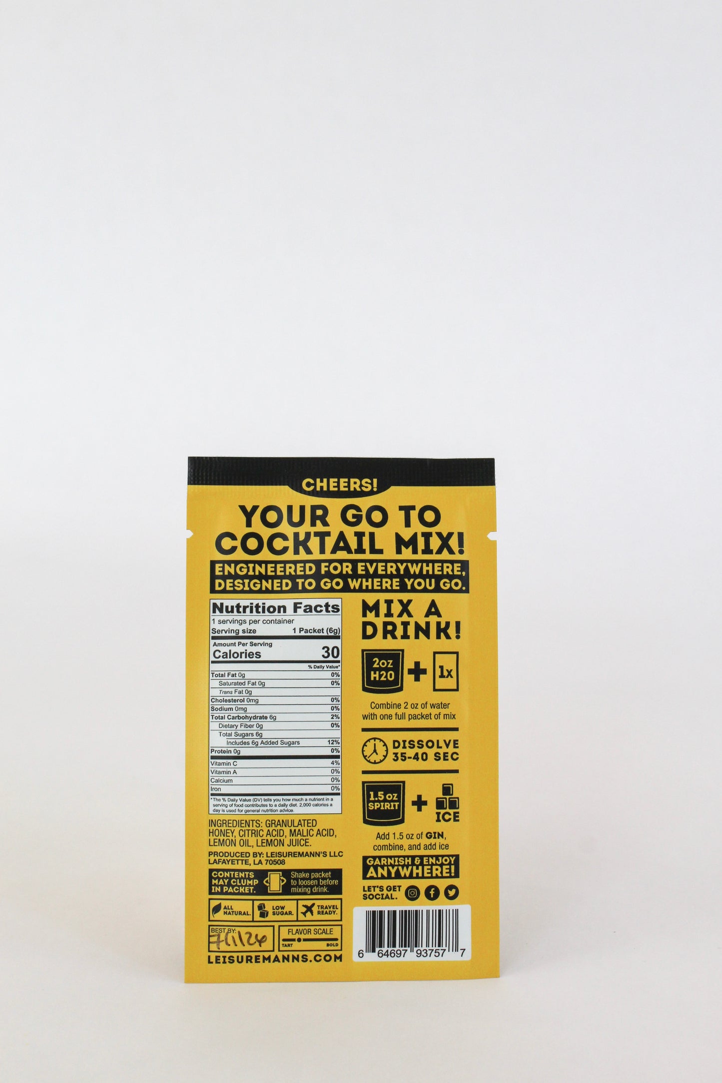 Bees Knees Single Serve Cocktail Mix by Leisuremann's